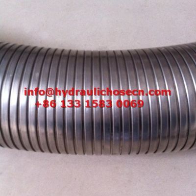 Tubos de escape industriais de 10 m de comprimento e 2,5 polegadas de diâmetro interno para ventilação industrial fornecedor