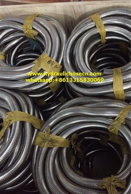 3 polegadas aplicações industriais de escape mangueira flexível com 0.2 mm de espessura da parede fornecedor