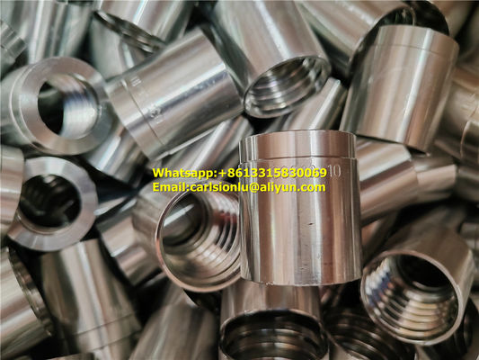 Ferrulas de diâmetro personalizável para mangueira hidráulica de longa duração fornecedor