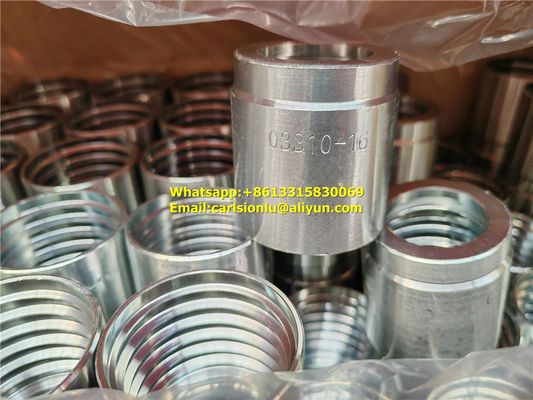 Ferrulas de diâmetro personalizável para mangueira hidráulica de longa duração fornecedor