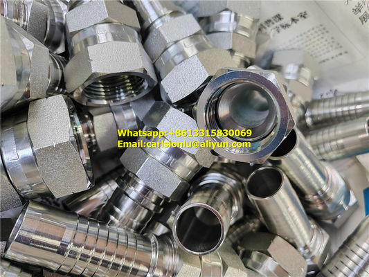 Conexões Personalizáveis para Todos os Tipos de Mangueiras Hidráulicas INSTALAÇÃO de Crimpagem Padrão MÉTRICO fornecedor