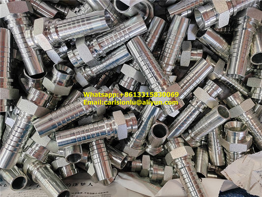 Conexões Personalizáveis para Todos os Tipos de Mangueiras Hidráulicas INSTALAÇÃO de Crimpagem Padrão MÉTRICO fornecedor