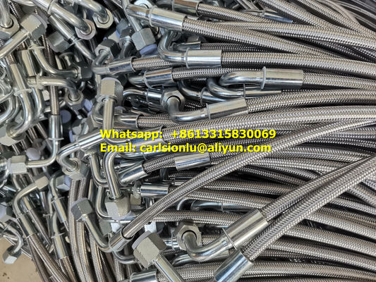 Compressor de ar de alta pressão mangueira de borracha 3/4" com fio trançado SS304 fornecedor