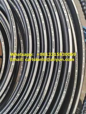 Tubos hidráulicos, SAE J517 TIPO 100 R13, EN856 4SP, EN856 4SH, SAE 100 R1, SAE 100 R2, Tubos de borracha de alta pressão fornecedor