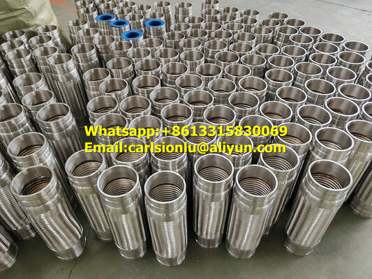 Stainless steel 304 Flexible Metal Hose with Customizable End Fittings Options fornecedor