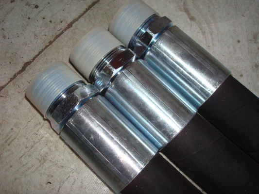 Mangueira de borracha de alta pressão / mangueira hidráulica R1/R2/4SH/4SP / Mangueira de extintor de incêndio de pó seco / Mangueira hidráulica EN853-1S fornecedor