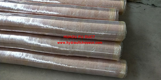 TUBOS DE DUTOS DE PU / Tubos de condução / Ventilação em espiral de fio de aço de PU flexível / Tubos de dutos de ar / Tubos/tubos fornecedor