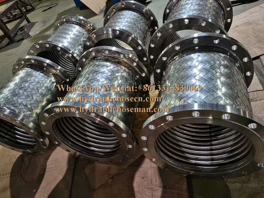 Mangueira de metal flexível / Diâmetro grande Mangueira de metal flexível / Diâmetro grande Mangueira flexível de aço inoxidável fornecedor